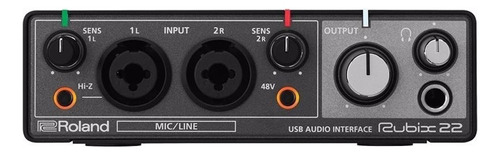 Interfaz De Audio Roland Rubix22 100v/240v