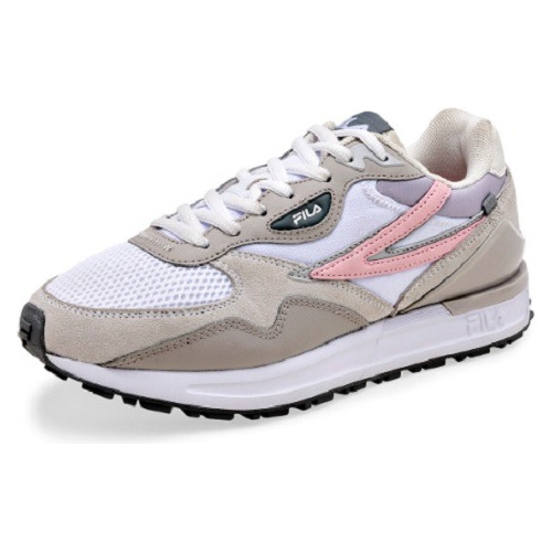 Tenis Fila Valado 2 Blanco/gris/rosa Tallas #23 Al #26 Mujer