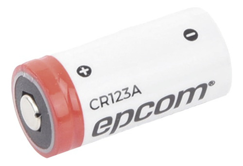 Batería Cr123a De Litio 3 V 1300 Mah (no Recargable) Epcom