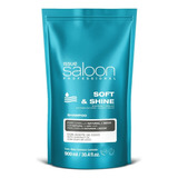 Saloon Professional Shampoo Soft & Shine Azul Issue 900ml