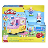 ~. Play-doh Peppa's Ice Cream Playset Con Camión De Helados,