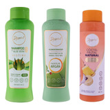 Kit Anyeluz Cabello Aloe Vera Shampoo Acondicion Tratamiento