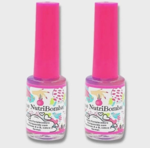 Base Nutribomba Fortalecedor De Unhas Manicure 2 Unid Oferta