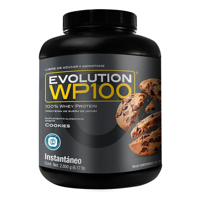 Proteína Whey Zero Carb | Proteinas Polvo 100% Suero Leche Isolate | 2.8kg 85.3 Servicios | 24g Protein Sabor Galletas Sin Azúcar | 0 Carbs 0 Grasa | WP100 Evolution Vitaminas y Minerales | MercadoLibre