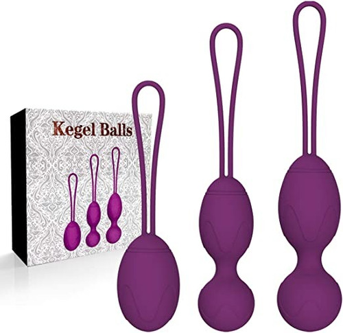 Kit Pesas Ejercicio De Kegel Mujer Nivel Progresivo Silicona