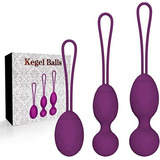 Kit Pesas Ejercicio De Kegel Mujer Nivel Progresivo Silicona