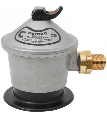 Regulador Gas Cemco Compatible Cilindros  De 5-11-15 Kg
