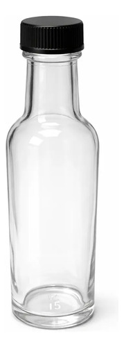 Botella Vidrio Redonda 50 Ml Recuerdos, Tequilera Mini 100pz