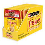 Sache Friskies Alimento Úmido 2 Caixas C/ 15 Unid. 85g Cada