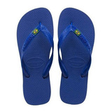 Havaianas Ojotas Originales Brasil Bandera Azul - Fira Line-