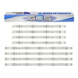  Barras De Led 39ln5400 39la6200 39ln5700 C/nota Novo