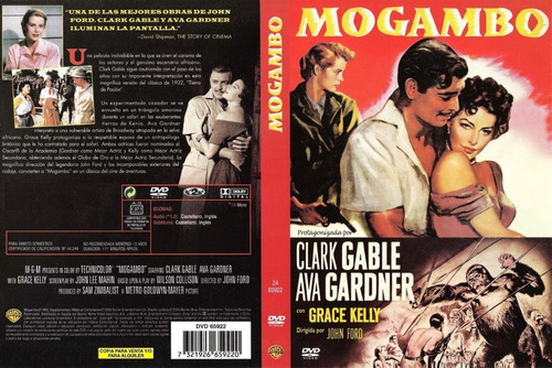 Mogambo -  Clark Gable - Ava Gardner - Dvd