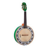 Banjo Rozini Studio Elétrico Verde - Rj11 .el.vd