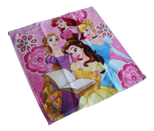 Toalla Princesas Facial 32x32 Disney Heredera (3 Pack)
