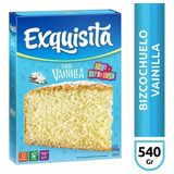 Exquisita Bizcochuelo Sabor Vainilla Polvo Para Preparar