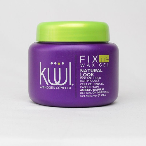 Cera Gel Para El Cabello De Aspecto Natural Fix Me Kuul 270g