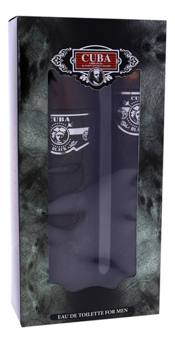 Perfume Cuba Cuba Black For Men, Conjunto De Presente De 100