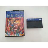 Jogo Novo Para Master System H.e.r.o