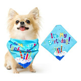 Bandana Festa Aniversário Pet Para Cachorro Todos Os Portes