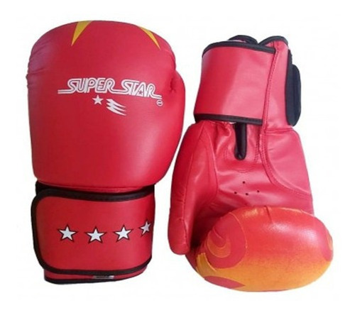 Guante De Boxeo Flama Superstar Box Boxing Pvc(envío Gratis)