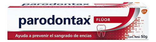 Parodontax Fluor Crema Pasta Dental Prevención Sangrado Encías 50g