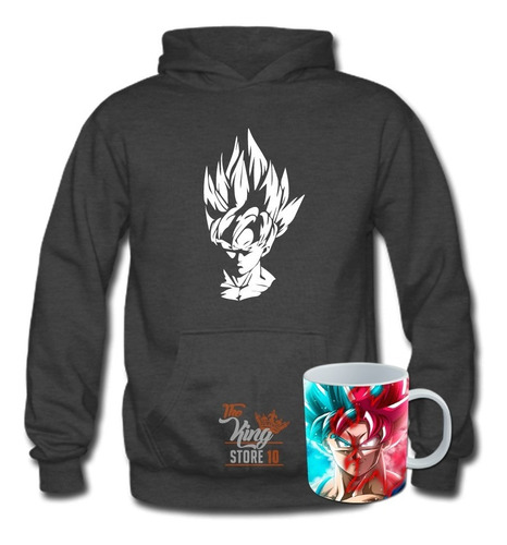 Poleron Anime, Dragon Ball, Super, Goku, Otaku, + Taza / Kingstore