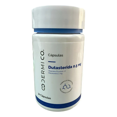 Cápsulas Dermico Dutasterida 0.5mg - 30 Unidades Vitamina D3 | Envío gratis