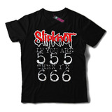 Remera Slipknot If You Are 555 T883 Dtg Premium