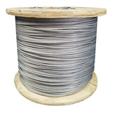 Cable Guaya 3/32  2.5mm 7 X 7 Alma Acero Galvanizado 500 M
