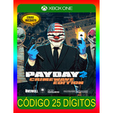 Payday 2 Crimewave Xbox One - 25 Dígitos (envio Já)