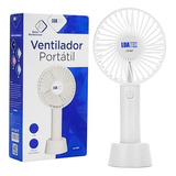 Mini Ventilador Mão Portátil 3 Velocidades Usb Maquiagem 7w