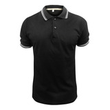 Camisa Gola Polo Masculina Branca Clássica Lisa Peruana Luxo