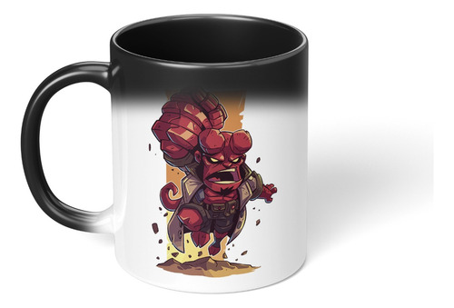 Taza Magica Cambia Color Hellboy