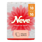 Papel Higiênico Toque De Seda Leve 18 Pague 16 Neve