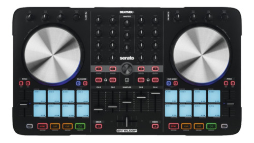 Controlador Dj Reloop Beatmix 4 Mk2 Negro De 4 Canales