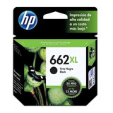 Cartucho Hp 662xl Original Negro En Caja Nuevo C/ Garantia