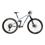 Bicicleta Aro 29 Mtb Sense Carbon Exalt Trail Evo Cor Cinza Cor Cinza/azul Tamanho Do Quadro S (15,5  )