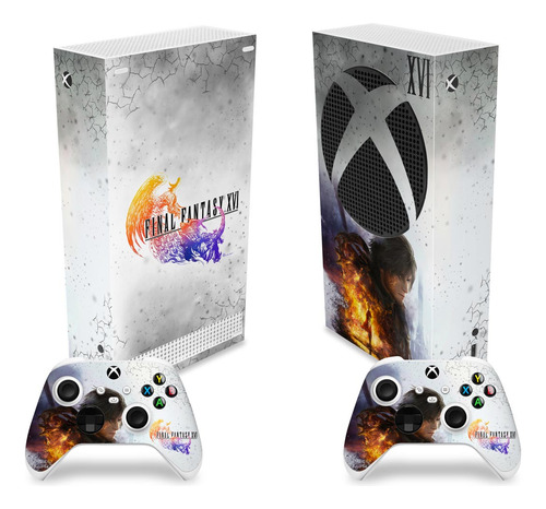 Skin Para Xbox Series S Adesivo Vertical - Modelo 181