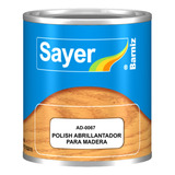 Sayer-polish Abrillantador Y Pulidor Para Madera ***