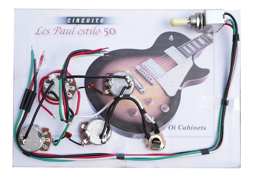 Circuito Gibson Les Paul 