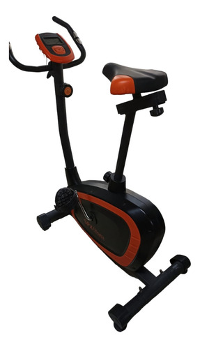 Bicicleta Fija Spx Fitness Elite Color Negro Y Naranja