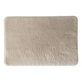 Alfombra Baño Antideslizante Rectangular Moderna Suave Lisa