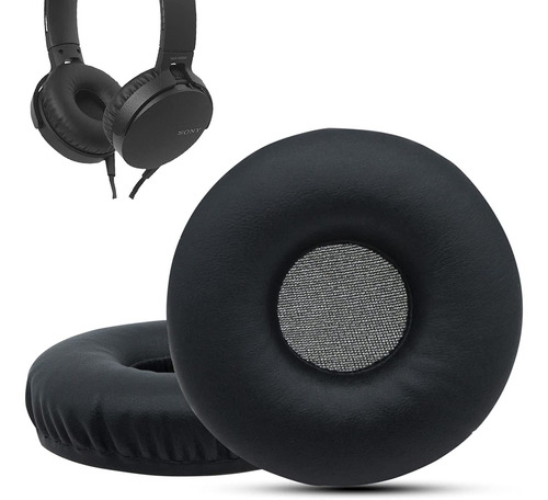 Almohadillas Para Auriculares Sony Mdr-xb550ap Y Mas, Negro