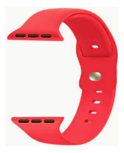 Correa Apple Watch Silicona Rojo S/m 38x40x41mm