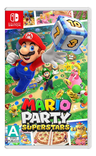 Videojuego Mario Party Superstars Nintendo Switch Físico