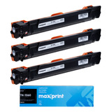 Toner Compatível Com Brother Tn1060 Kit 3x Rende 1000 Folhas