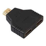 Adaptador Hdmi 1 Entrada A 2 Salidas - Para 2 Pantallas 