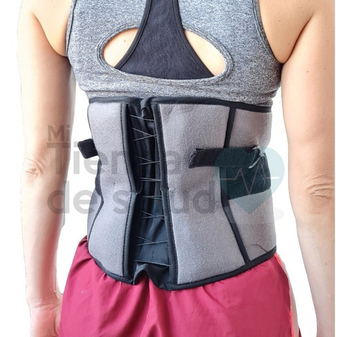 Faja Lumbar Espalda Cintura Autoajuste Lumbar X 30 Cm Z22