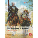 Don Quijote De La Mancha - Clasicos Adaptados, De De Cervantes Saavedra, Miguel. Editorial Vicens Vives/black Cat, Tapa Blanda En Español