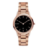 Reloj De Pulso Millner Reloj Chelsea S Rose Black Para Dama